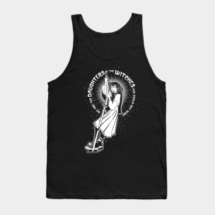 Daughter of Witches (white) Tank Top